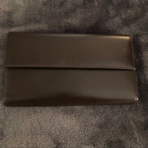 Furla Brown Leather Wallet